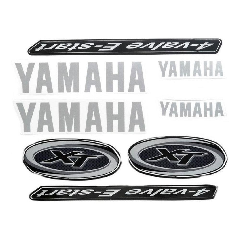 Kit Adesivos Xt600 2003 A 2005 Preto