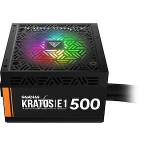 Fonte Gamer Gamdias Kratos E1 500W Rgb 80 Plus White