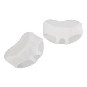 Meia Capa Silicone Protetor Antepé Dedos Do Pé Almofada Gel