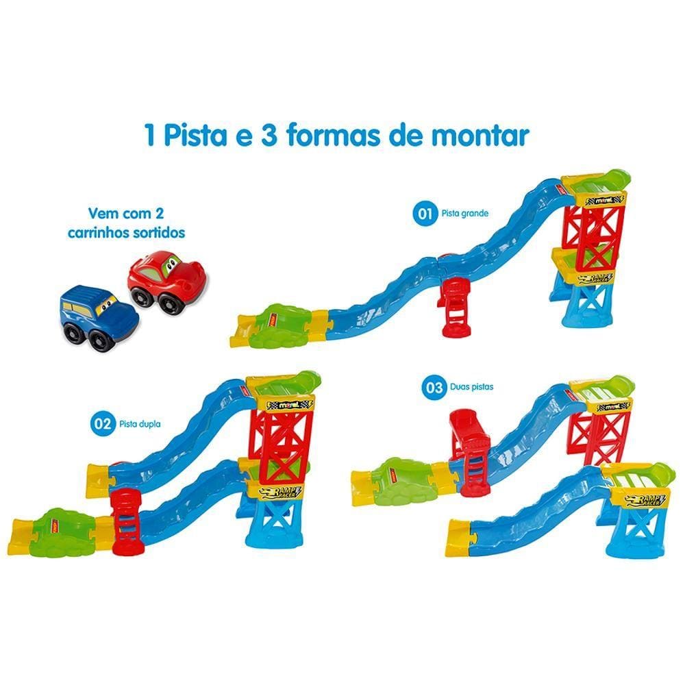 Tumama 258pcs Construção Pista de Corrida Brinquedos de Veículos