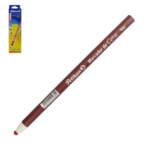 Lápis Dermatográfico Pelikan Vermelho Com 10un