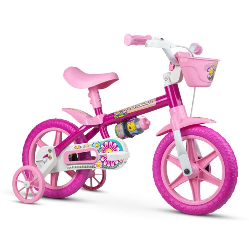 Bicicleta Infantil Aro 12 Flower - Nathor