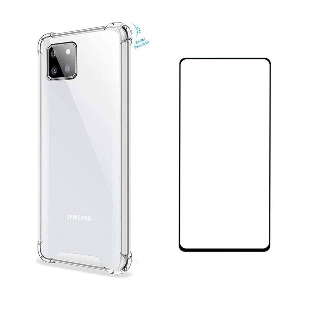 Kit Capa Anti Impacto Samsung Galaxy Note 10 Lite + Película de Gel 3D |  Casas Bahia