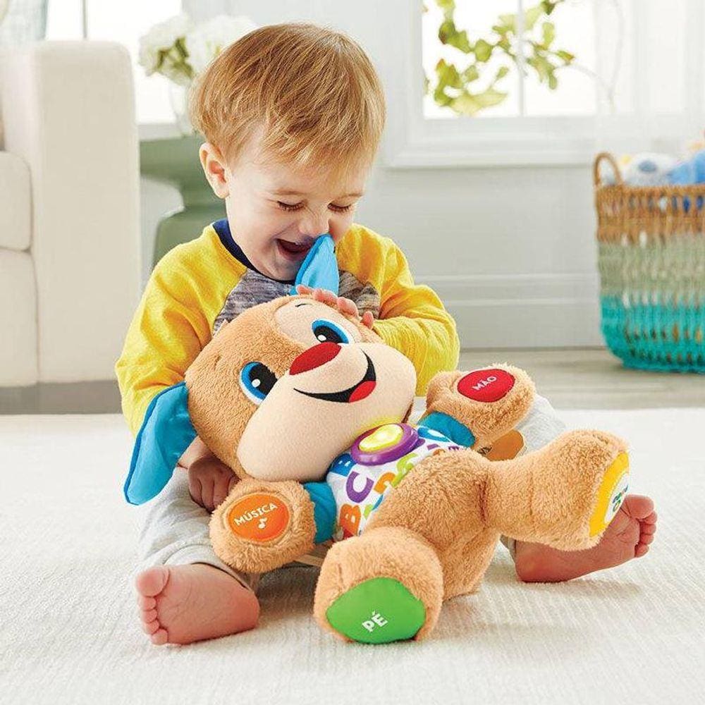 Pelúcia Interativa Musical - Puppy - Cachorrinho - Fisher-Price