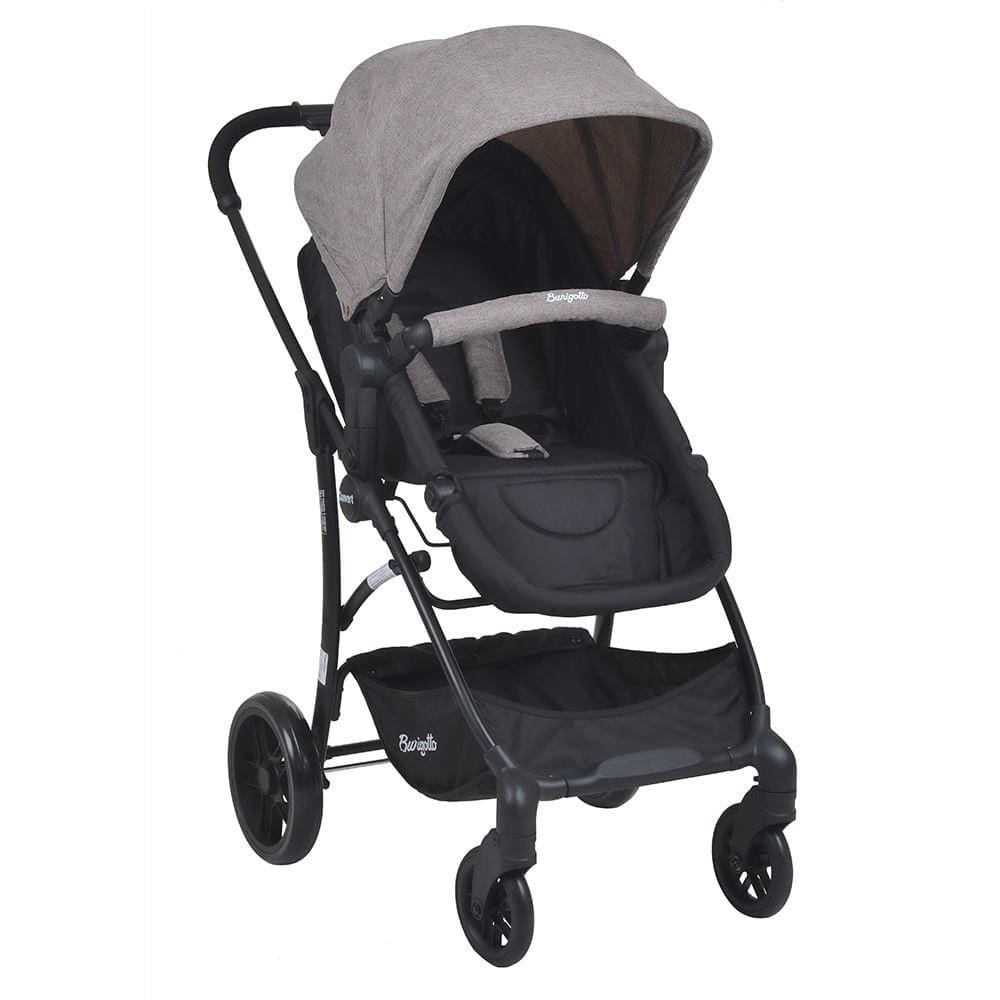 Carrinho Travel System Burigotto Convert Multi Posições Sem Base – Capuccino