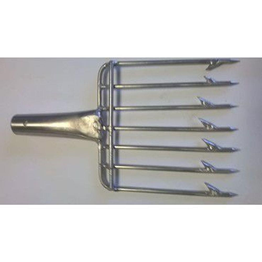 Fisga inox 07 farpas 13x14cm