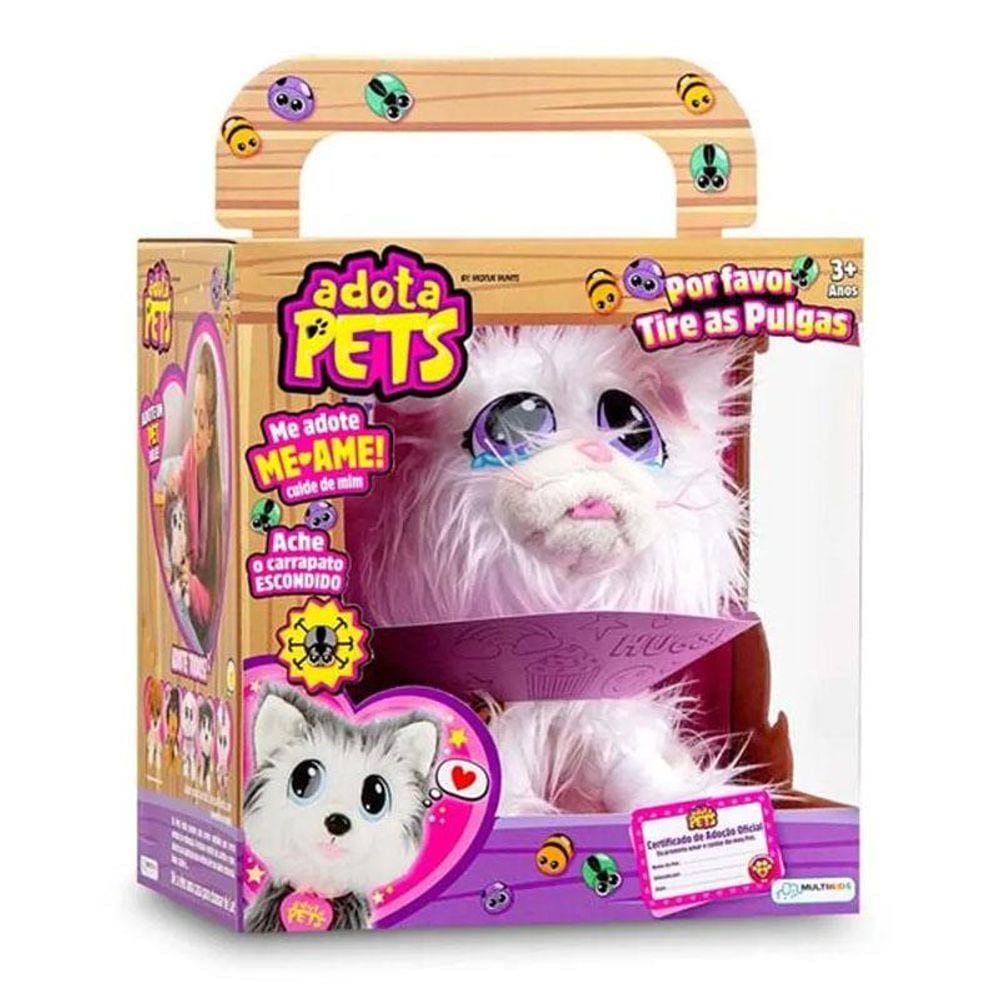 Adota Pets Snow com Acessórios - Multikids