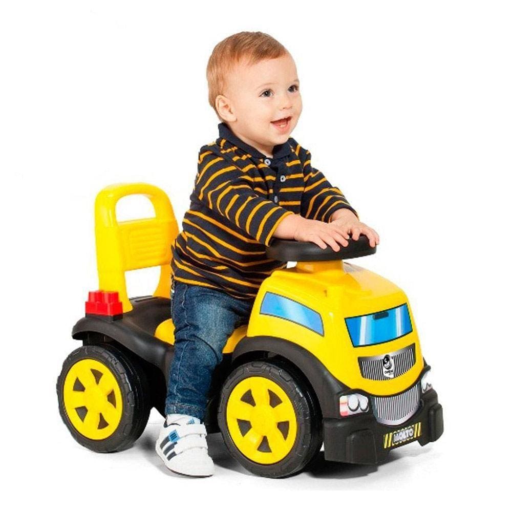 Andador Infantil 3 x 1 Caminhão - Amarelo - Cardoso