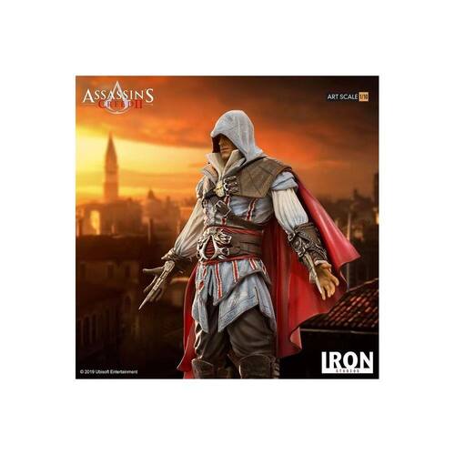 Figura Assassins Creed - Ezio Auditore 1/10 Regular - Iron Studios