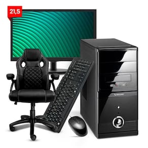 Computador Smart PC SMT81968 Intel i5 8GB SSD 120GB + Cadeira