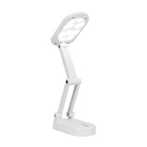Luminaria de Mesa Touch Dobrável Abajur Sem Fio LED Articulada Recarregavel 3 Funções Iluminaçao Lampada