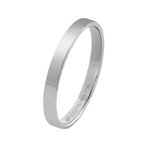Aliança Slim Aço Basic 2.95mm