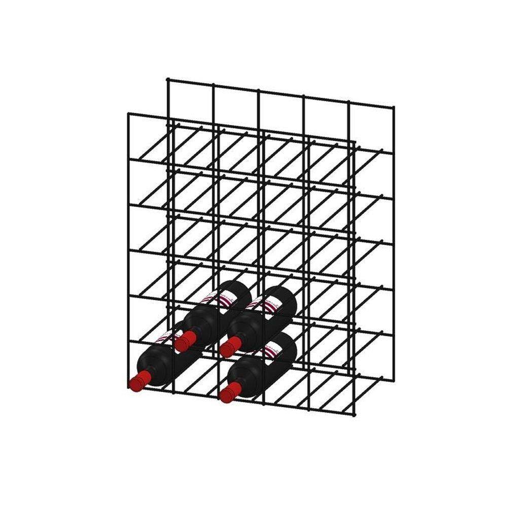 Adega Tipo Nicho Aramado Para 30 Garrafas  Mod. 5L X 6A