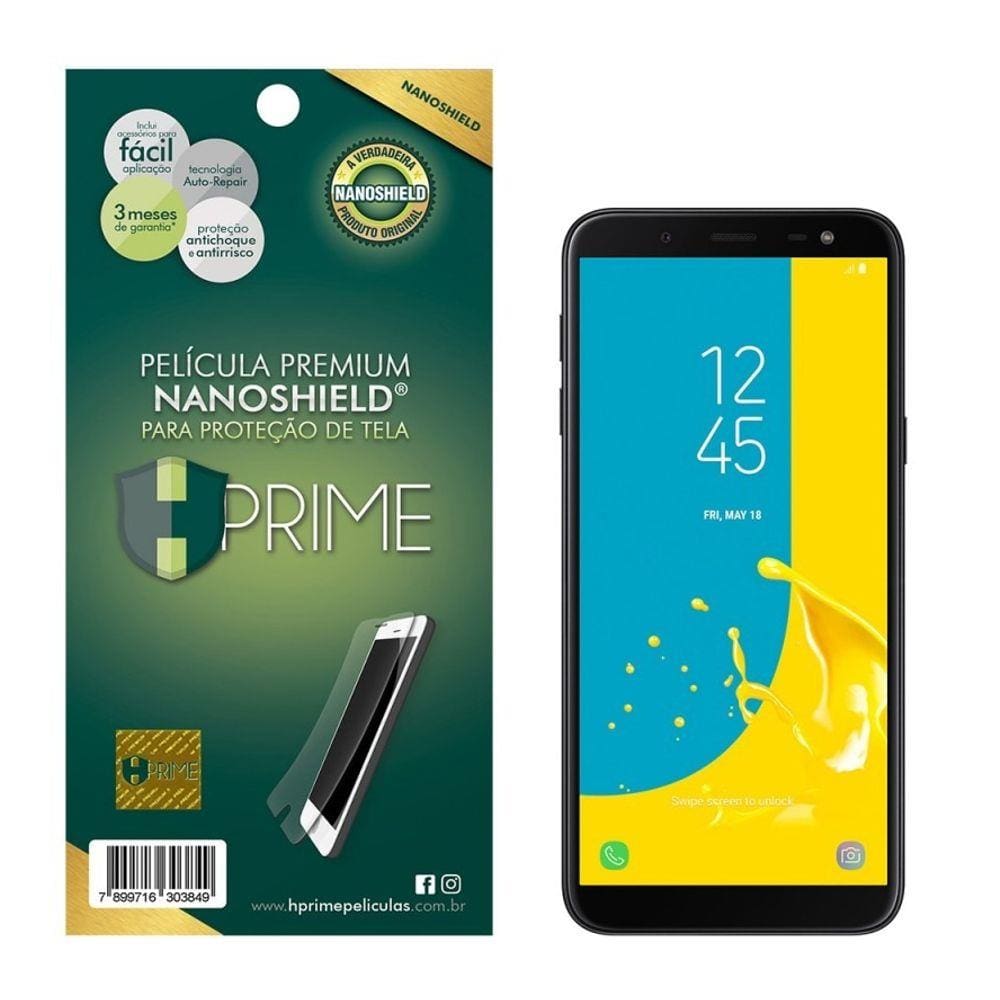 Pelicula HPrime Samsung Galaxy J6 2018 - NanoShield
