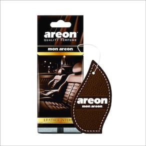 Aromatizante Mon Areon Leather Interior - Perfume Automotivo Odorizador Couro