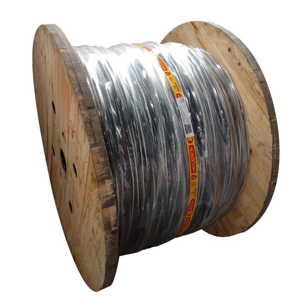 Cabo Alumínio Duplex Megatron 10MMx500M 1KV Preto