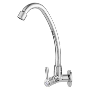 Torneira Cozinha Imperatriz Parede Higo Abs Cromado 2060 C60 Bica Alta 1/4 Vt