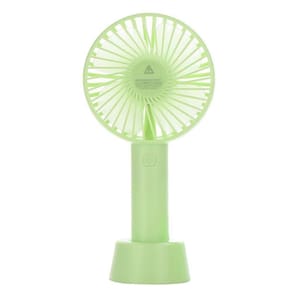 Mini Ventilador Mao Mesa Usb Bateria Portatil 3 Velocidades
