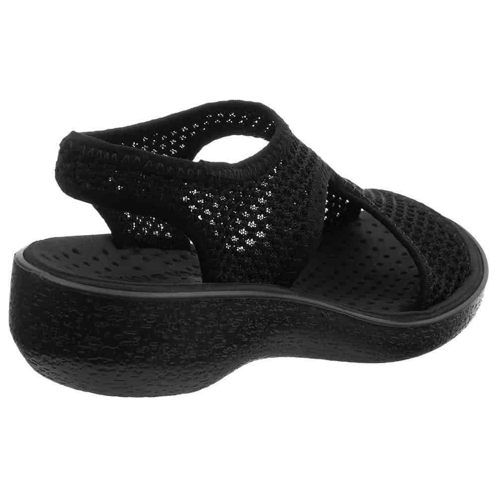 Sandalia Confort Feminino Terra \u0026 Água Preto | Casas Bahia