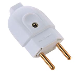 Pino Plug Macho Tramontina 2P 20A Branco Embalagem com 10 Unidades