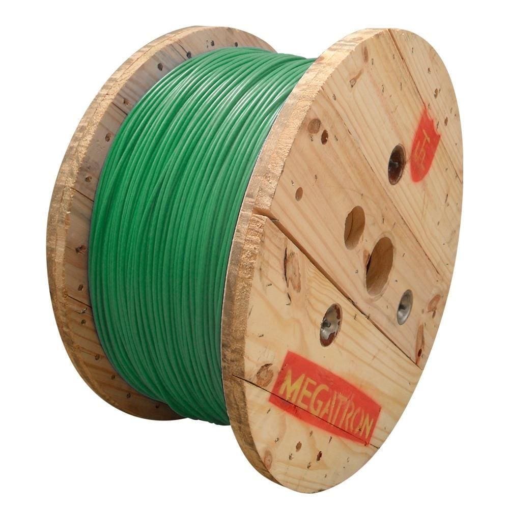 Cabo Flexível Megatron 1,5MMx1400M Bobina 750V Verde