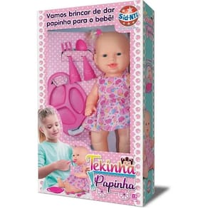 Boneca Tekinha  Papinha