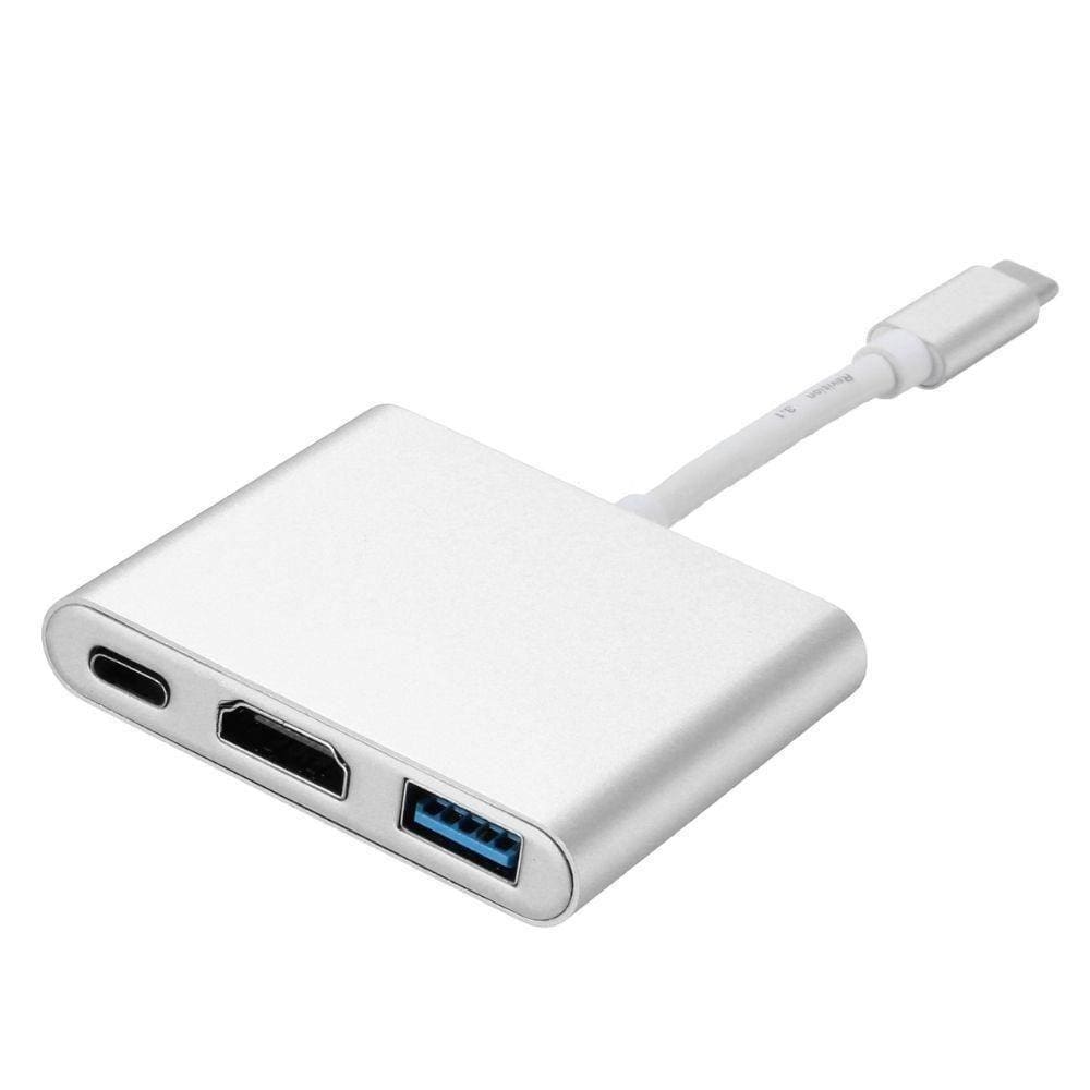 Adaptador Conversor USB 3.1 Type C Thunderbolt 3.0 X Hdmi USB 3 Tipo-c