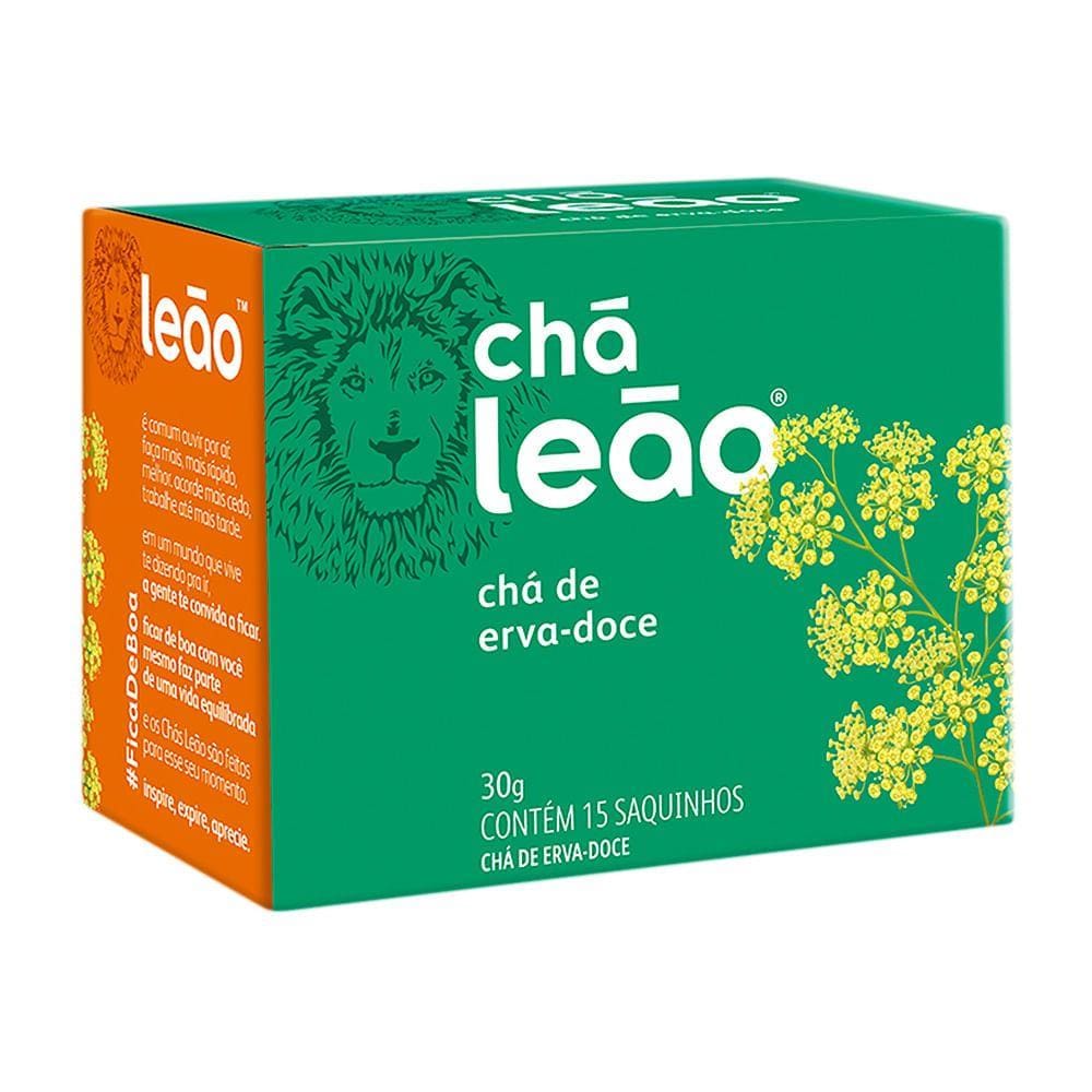 Chá Leão de Erva- Doce Sachê 30g