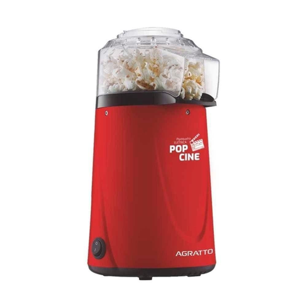 Pipoqueira Elétrica POP Cine Vermelha 110v Agratto