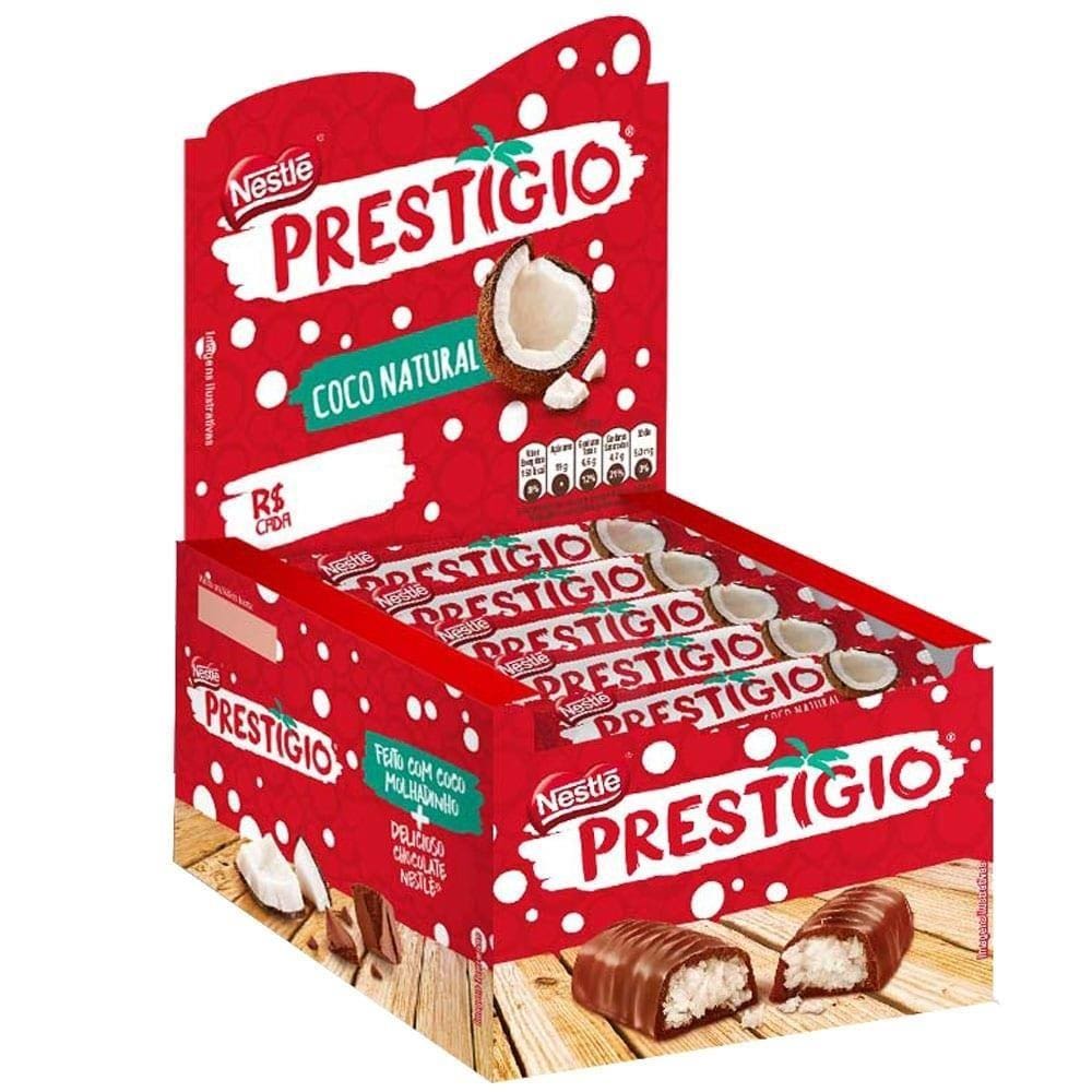 Chocolate Prestígio 33g - 30 unidades - Nestlé