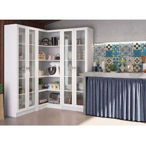Armário de Cozinha Portuguesa Espresso Móveis Branco