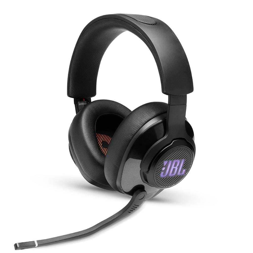 Fone de Ouvido JBL Quantum 400 Headset Gamer Over-Ear DTSX2.0 Mic Boom Flip-Up