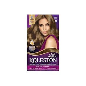 Kit Coloração Creme Koleston Louro Médio 70