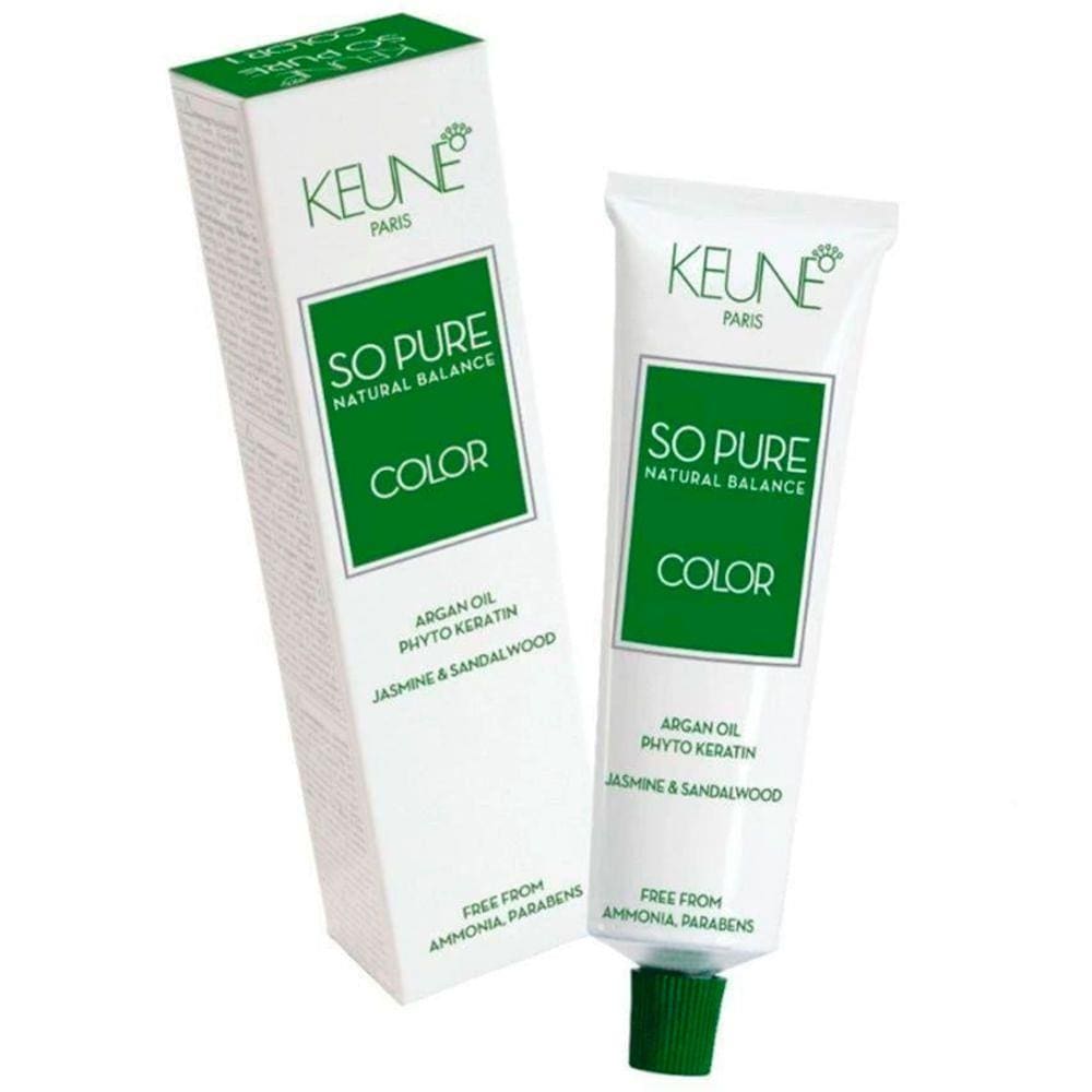 Coloração Keune So Pure Color 6.19 Louro Escuro Cinza Matte