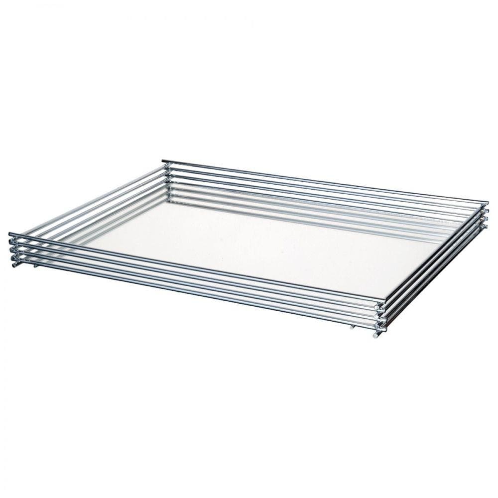 Bandeja para Bancada Wire 10 x 20 cm de vidro Espelhado