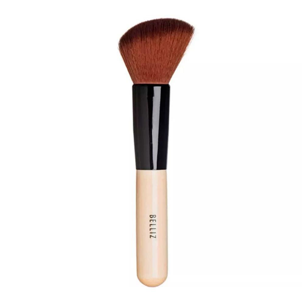Pincel Belliz Marfim para Blush Chanfrado
