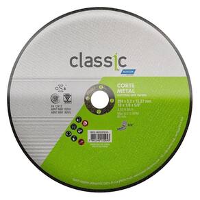Disco de Corte Norton 10P AR302 Classic 254x3,2X15,9mm Embalagem com 10 Unidades