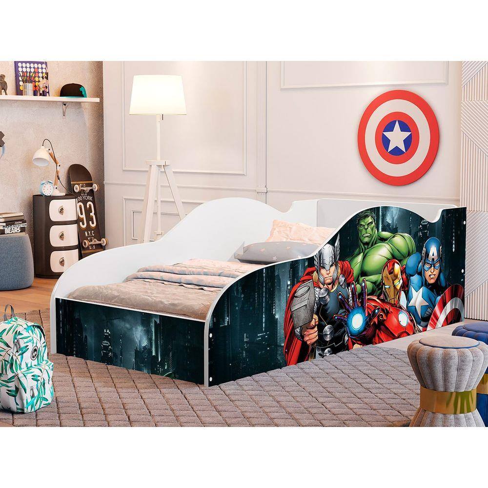 Jogo cama Sonic - Vingadores - Toy Story Lepper - opção quarto