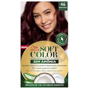 Kit Tintura Soft Color Borgonha 46 Soft Color