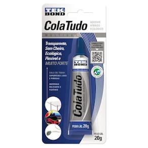 Cola Tudo Multiuso Embalagem com 12 Unidades 20g - Tekbond
