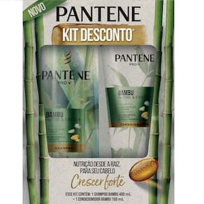 Kit Pantene Bambu Shampoo 400ml + Condicionador 150ml