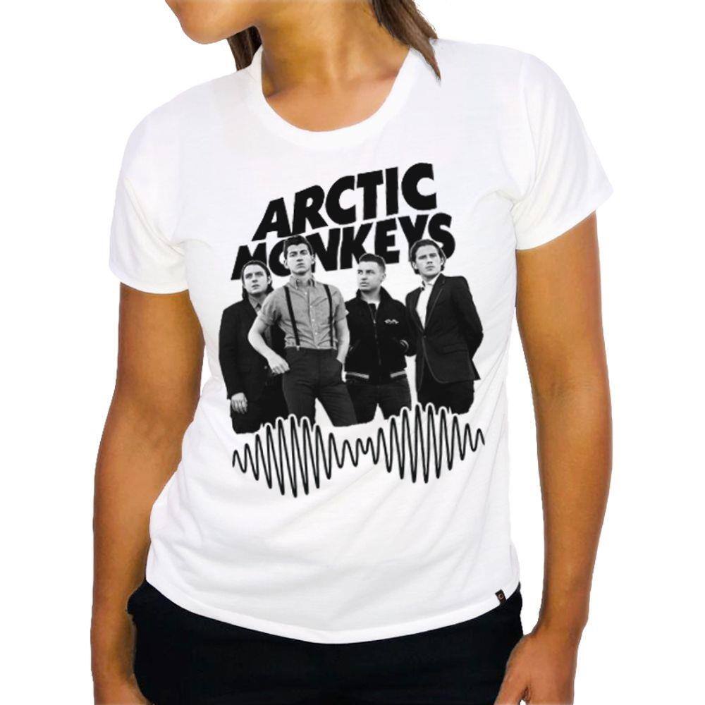 camiseta arctic monkeys masculina