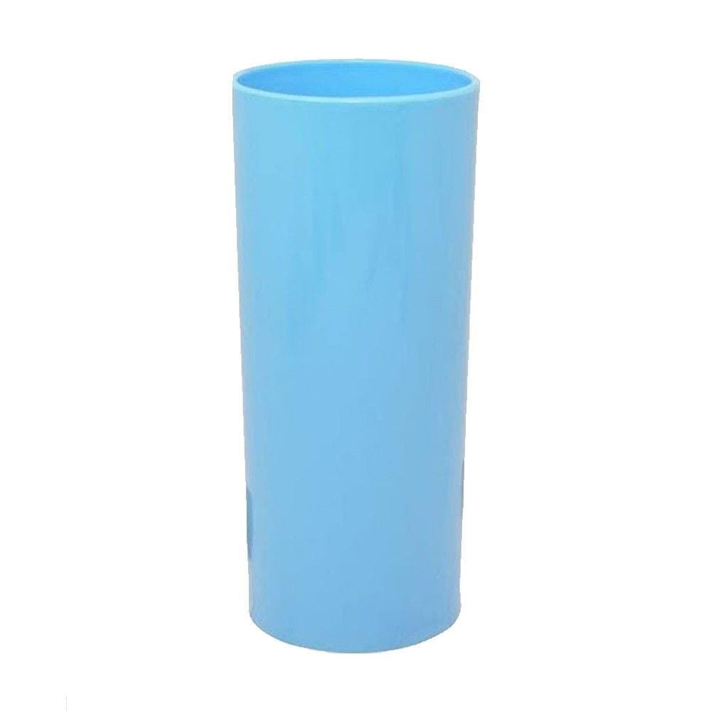 Copo Long Drink Party Azul Bebê - 320mL