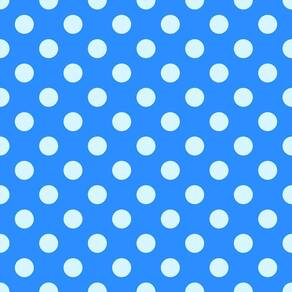 TOALHA TNT ESTAMPADA AZUL BOLA BRANCO 2,18 X 1,38 m