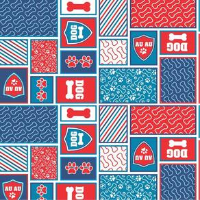 TOALHA TNT ESTAMPADA PATRULHA CÃO CACHORRO 2,18 X 1,38 m