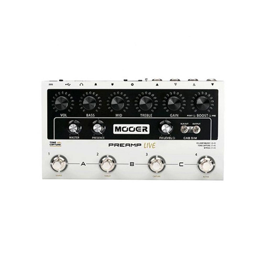 Pedal Multi Preamp Live Mooer Para Guitarra M999