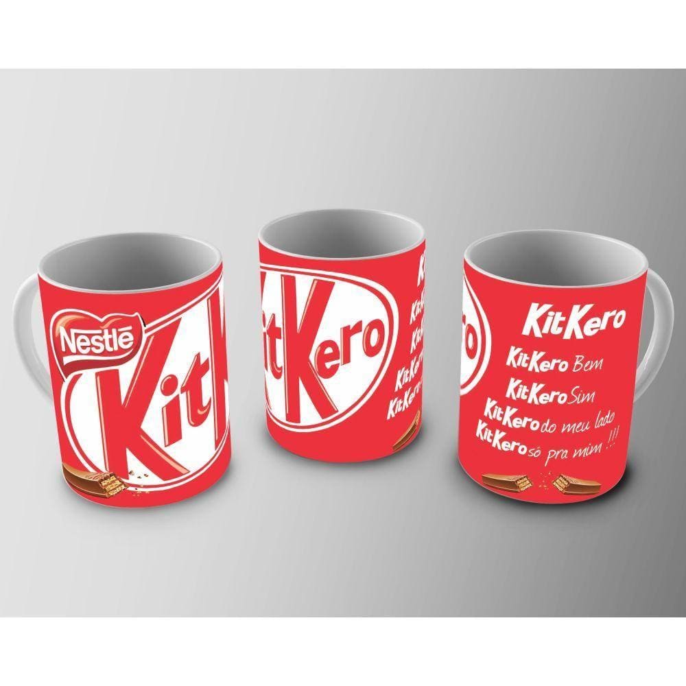 Combo Presente Pascoa Explosão de Kit Kat + Caneca I Love Kit Kat