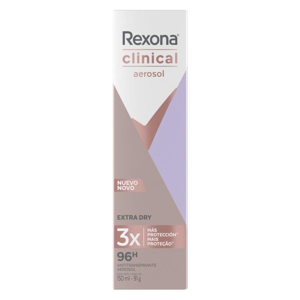 REXONA CLINICAL AEROSOL SPORTS 150ML - UNILEVER DO BRASIL