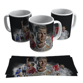 Caneca Cristiano Ronaldo Cr7 Jogador Fotos Carreira