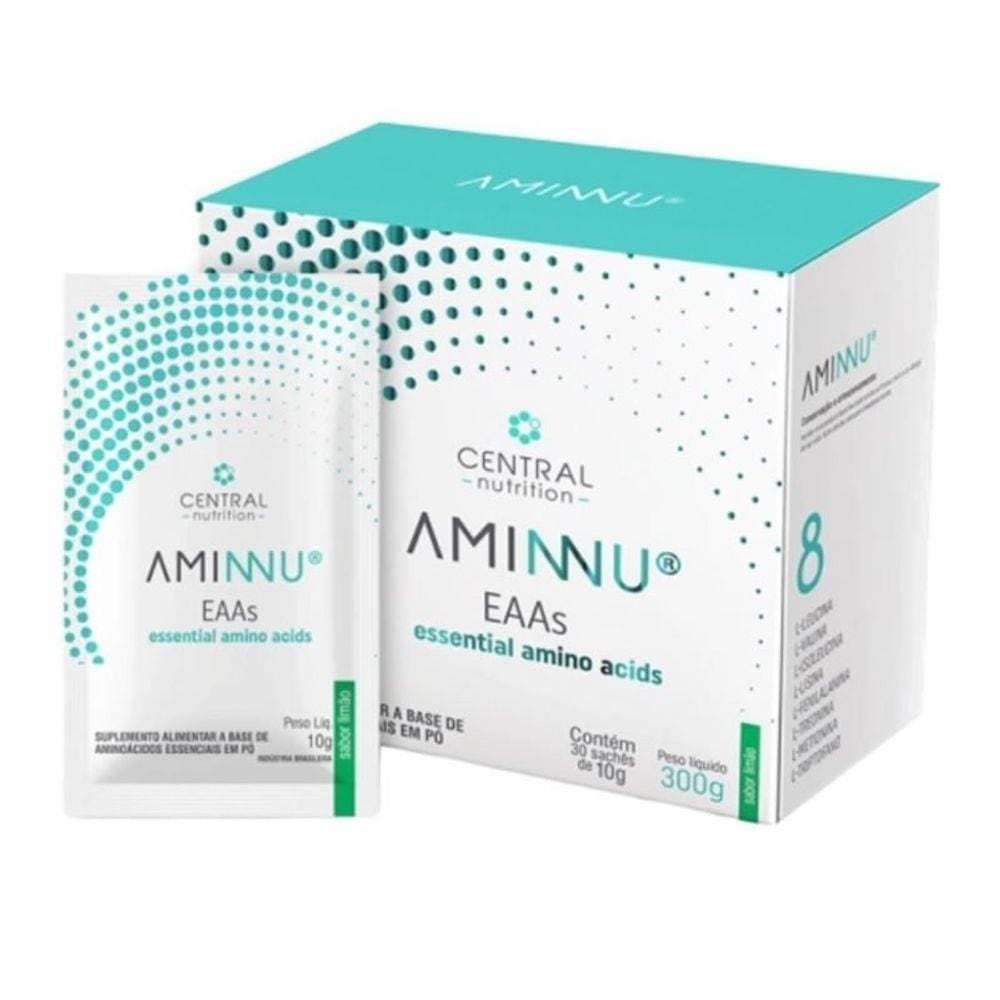 Aminnu Limão 10G Com 30 Sachês